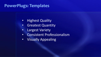 PPT Template - abstract, technology, corporate - Text Slide